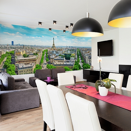 Фотообои Панорама Парижа K-026 (3,0х1,47 м), Дивино Декор 2